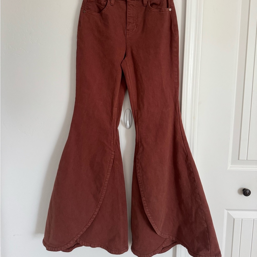 Shyanne Terracotta Flared Pants
